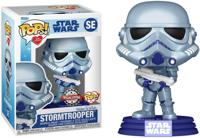 Star Wars Funko Pop Vinyl: Make-A-Wish Storm Trooper Metallic Blue (schade aan doos) - thumbnail