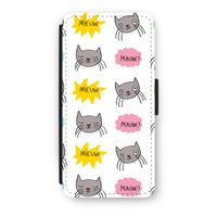 Meow: iPhone SE 2020 Flip Hoesje
