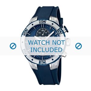 Festina horlogeband F16667-5 Rubber Blauw 26mm