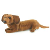 Hansa knuffel Teckel hond - 40 cm - pluche - knuffelhond