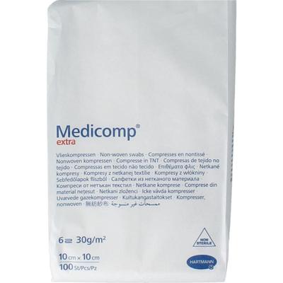 Medicomp Extra 10 10cm 6 laags niet steriel