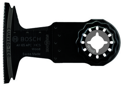 Bosch Accessoires Starlock AII 65 APC HCS, Wood, Curved-Tec 65 x 40 10x - 2608664476