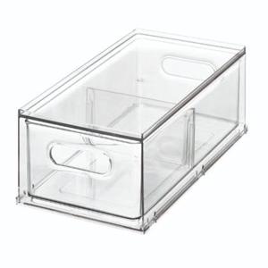 iDesign - Koelkast Opberglade met Verdeler, 16.9 x 31.3 x 11.8 cm, Kun