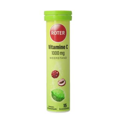 Bruistablet vitamine C lime lycee