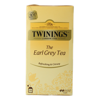 Earl grey envelop zwart 25 Zakjes