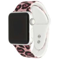Apple Watch Print Sport Band - Panter Lichtroze - 44, 45, 46 & 49mm