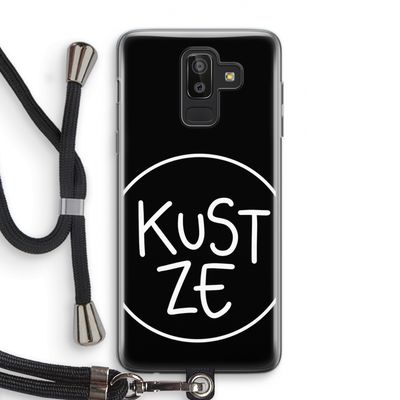 KUST ZE: Samsung Galaxy J8 (2018) Transparant Hoesje met koord