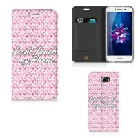 Huawei Y5 2 | Y6 Compact Design Case Flowers Pink DTMP