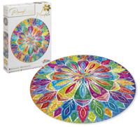 Grafix mandala ronde puzzel 1000 stukjes - thumbnail