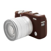 PULUZ zachte siliconen beschermhoes voor FUJIFILM X-a3/X-A10 (koffie)