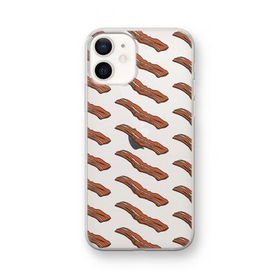 Bacon to my eggs #2: iPhone 12 mini Transparant Hoesje