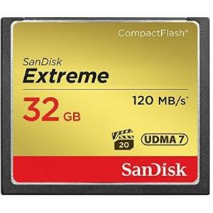 SanDisk Extreme 32GB CompactFlash Geheugenkaart