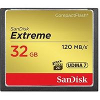 SanDisk Extreme 32GB CompactFlash Geheugenkaart