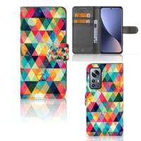 Xiaomi 12 | 12X | Telefoon Hoesje | Geruit