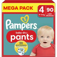 Pampers - Baby Dry Pants - Maat 4 - Mega Pack - 90 stuks - 9/15 KG - thumbnail