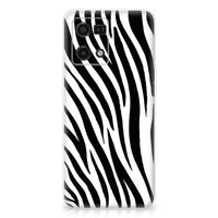 OPPO Reno7 4G TPU Hoesje Zebra