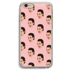 Ugly Cry Call: iPhone 6 Plus / 6S Plus Transparant Hoesje