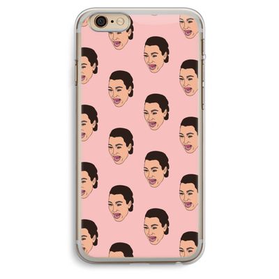 Ugly Cry Call: iPhone 6 Plus / 6S Plus Transparant Hoesje