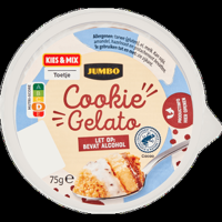Jumbo Cookie Gelato 75 g Bevat Alcohol