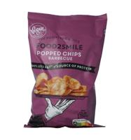 Popped chips barbecue
