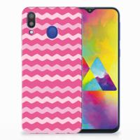 Samsung Galaxy M20 (Power) | TPU bumper | Waves Pink