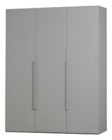 WOOOD Kledingkast 'Rens' 3-deurs, kleur Pebble Grey WOOOD Kledingkast 'Rens' 3-deurs, kleur Pebble Grey
