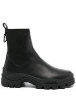 Moncler bottines chelsea Larue à semelle crantée - Noir