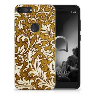 Siliconen Hoesje Alcatel 1S (2019) Barok Goud