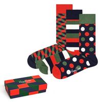 Happy socks 3 stuks Classic Holiday Gift Box * Actie *