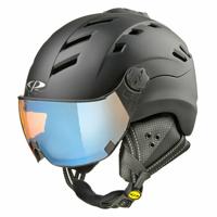 CP Camurai skihelm zwart - meekleurend & polariserend vizier - kies uit 6 soorten ! CP Camurai skihelm zwart - meekleurend & polariserend vizier - kies uit 6 soorten !