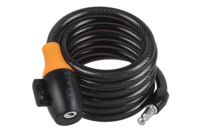 Eltin Caiman Lock Kabelslot Spiraal 1800mm - Zwart