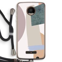 Lindo: Motorola Moto Z Force Transparant Hoesje met koord