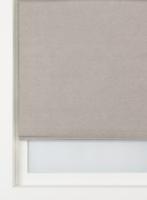 HEMA Rolgordijn velvet verduisterend gekleurde achterzijde zand (zand)