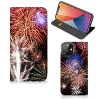 iPhone 12 | iPhone 12 Pro Hippe Standcase Vuurwerk - thumbnail