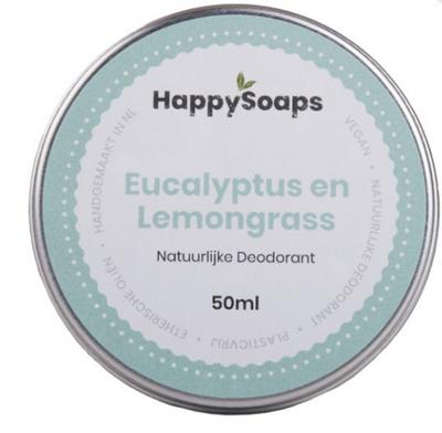 HappySoaps Deodorant Eucalyptus en Lemongrass 50ml