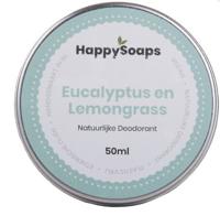 HappySoaps Deodorant Eucalyptus en Lemongrass 50ml