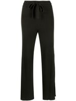 ERES pantalon Rieur ample en maille nervurée - Vert