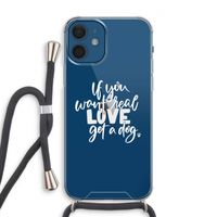 Partner in crime: iPhone 12 Transparant Hoesje met koord
