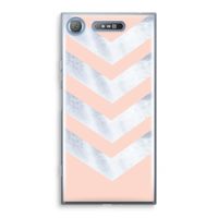 Marmeren pijlen: Sony Xperia XZ1 Transparant Hoesje