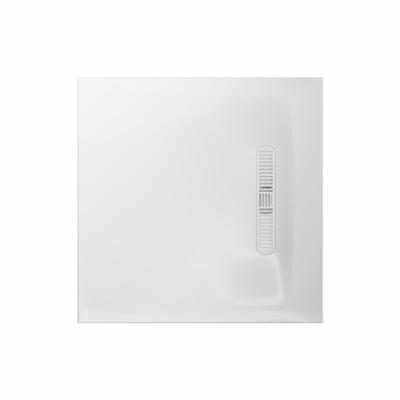 Crosswater Vito Douchebak - 90x90x2.5cm - vierkant - wit VTS900W