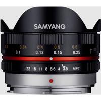 Samyang 7.5mm f/3.5 UMC Fisheye MILC Groothoeklens type "fish eye" Zwart - thumbnail