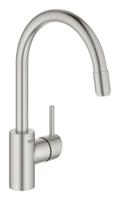 Keukenmengkraan GROHE Concetto Hoog Uittrekbare Mousseur (Grohe Zero)