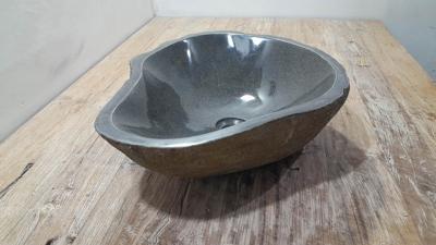 Riviersteen waskom RL250375, 51x42x15 cm