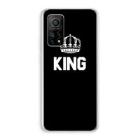 King zwart: Xiaomi Mi 10T 5G Transparant Hoesje