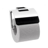 Emco System 2 toiletrolhouder met klep chroom 350000106