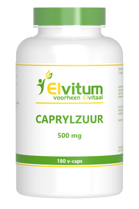 Elvitum Caprylzuur 500mg Vegicaps