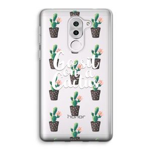 Cactus quote: Honor 6X Transparant Hoesje