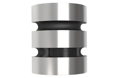 Lutec RVS wandlampMaya rond uniek design - 5198401001