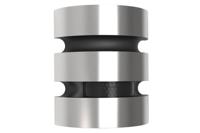 Lutec RVS wandlampMaya rond uniek design - 5198401001