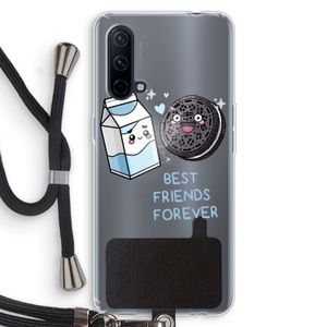 Best Friend Forever: OnePlus Nord CE 5G Transparant Hoesje met koord